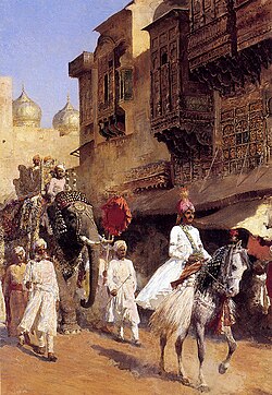 Indian Prince And Parade Ceremony (by Edwin Lord Weeks)