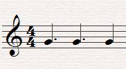 Typical tango rhythm[1]
