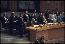 Delegations from the Palestine Liberation Organization and Syria