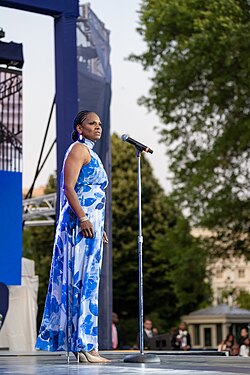 McDonald performing on the South Lawn of the White House in 2023