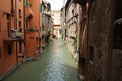 Canale delle Moline in Bologna