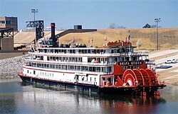 Delta Queen steamboat, Louisiana