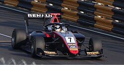 Fewtrell at 2019 Macau Grand Prix