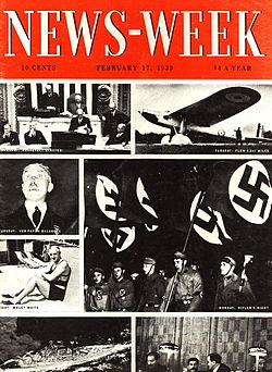 Cover of News-Week's first issue from February 17, 1933
