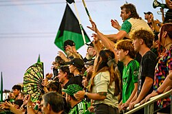Supporters of Austin FC in 2025