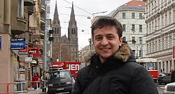 Zelenskyy in Prague in 2009