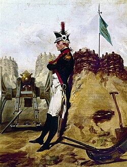 Alexander Hamilton in the Uniform of the New York Artillery, a portrait by Alonzo Chappel