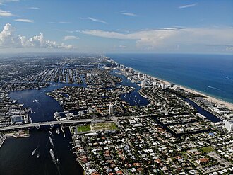 Aerial photo of Fort Lauderdale