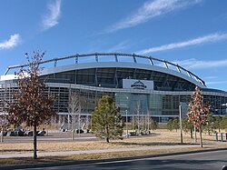 Empower Field at Mile High in Denver, home field of the Denver Broncos and the Denver Outlaws