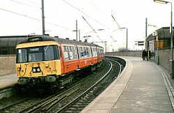 Train at station