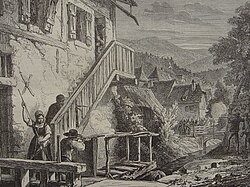 Francs-tireurs in the Vosges during the Franco-Prussian War.
