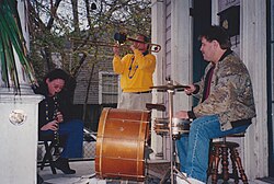 A two-piece kit in action.