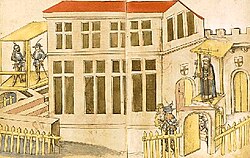 The 1417 conclave in Konstanz where Pope Martin V was elected