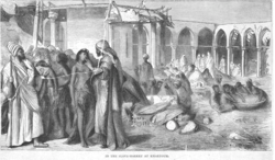 In the slave-market at Khartoum