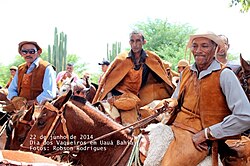Vaqueiros in Uauá city, Bahia