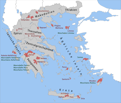 Greek wine regions