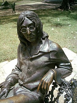 John Lennon Park in Havana, Cuba