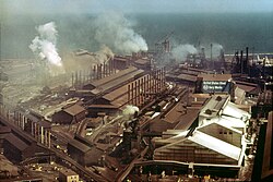 U.S. Steel's Gary Works in 1973