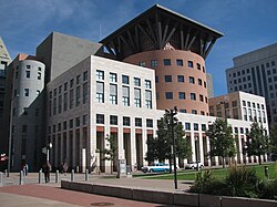 Denver Central Library addition in Denver, Colorado, 1995
