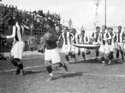 Peru's debut at the 1927 South American Championship in Lima.