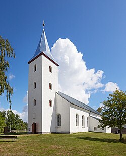 A Lutheran parish church in Rõuge