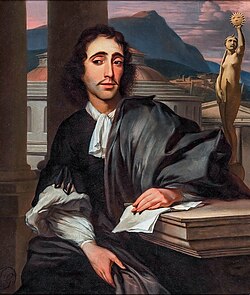 Probable portrait of Spinoza, by Barend Graat, 1666