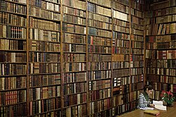 A store of used books in Madrid