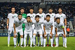 Uzbekistan U23 football team at Mirabror Usmanov Memorial Cup 2025