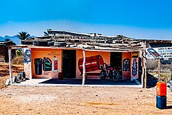 A service station in Angola