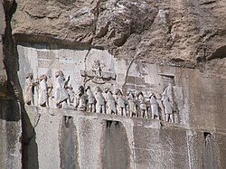Behistun Inscription of Darius I mentioning Armenia. 6th century BC.