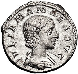 Alexander Severus's mother, Julia Avita Mamaea, advised her son during his minority.