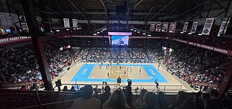 LOVB Madison's inaugural match against LOVB Salt Lake (January 17, 2025 at the Wisconsin Field House)