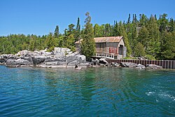 The Huron National Wildlife Refuge, one of the fifteen federal wildernesses in Michigan