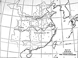 Map of the Three Kingdoms