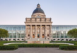 The Bavarian State Chancellery serves as the executive office of the Minister-President of Bavaria.