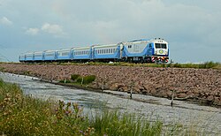 Long-distance passenger train operated by Trenes Argentinos