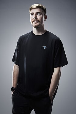 MrBeast is the most-subscribed YouTuber on the platform, with over 500 million subscribers.