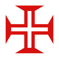 16th-century Portuguese naval banner bearing the cross of the Order of Christ.