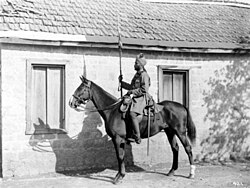 Indian cavalry lancer