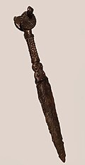 Bronze and iron alloy dagger, Saruq Al Hadid archaeological site (1100 BC)