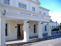 Rosario Norte Station.
