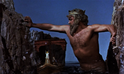 Poseidon as portrayed in the 1963 film Jason and the Argonauts