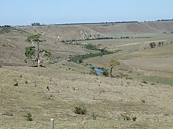 Jackson Creek, a tributary of the Maribyrnong River at Clarkefield