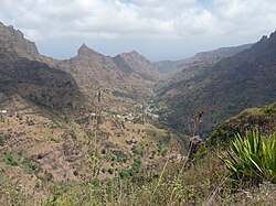 The small valley (or dale) of Principal, Santiago