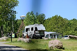 Camping site in Småland