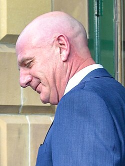 Tasmanian premier Peter Gutwein adopted a more aggressive stance on the Tasmanian bid than his predecessors[29]