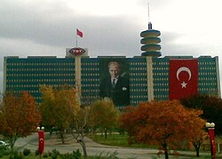 TRT's headquarters in Ankara.