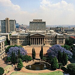 University of the Witwatersrand located in Johannesburg