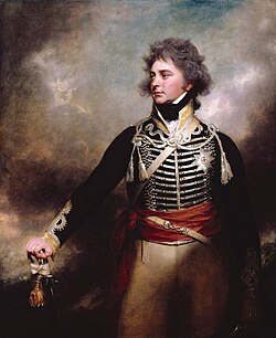 Portrait of George, Prince of Wales by Sir William Beechey, 1798
