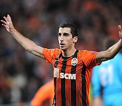 Henrikh Mkhitaryan was named the 2012 CIS Footballer of the Year[39] and set the Ukrainian Premier League record for goals scored in one season (25).[40]